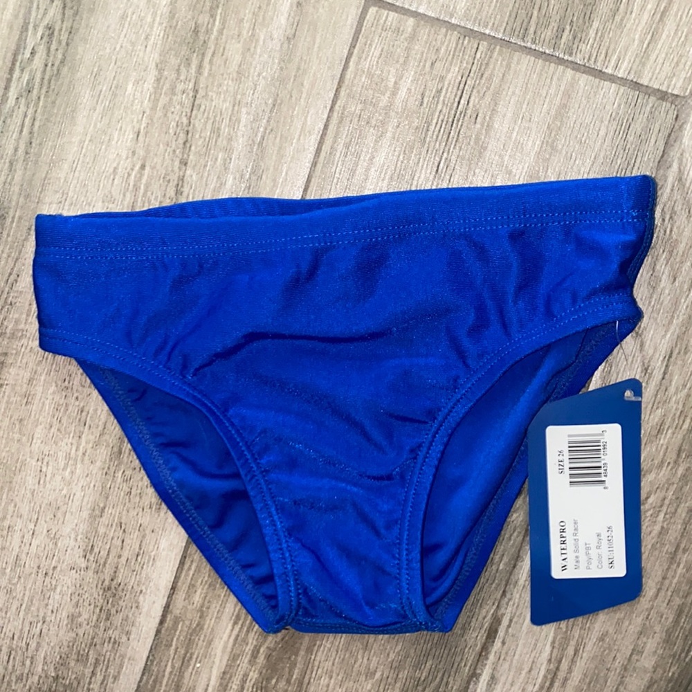 WaterPro Swimwear Brief solid Blue (Speedo) NWT